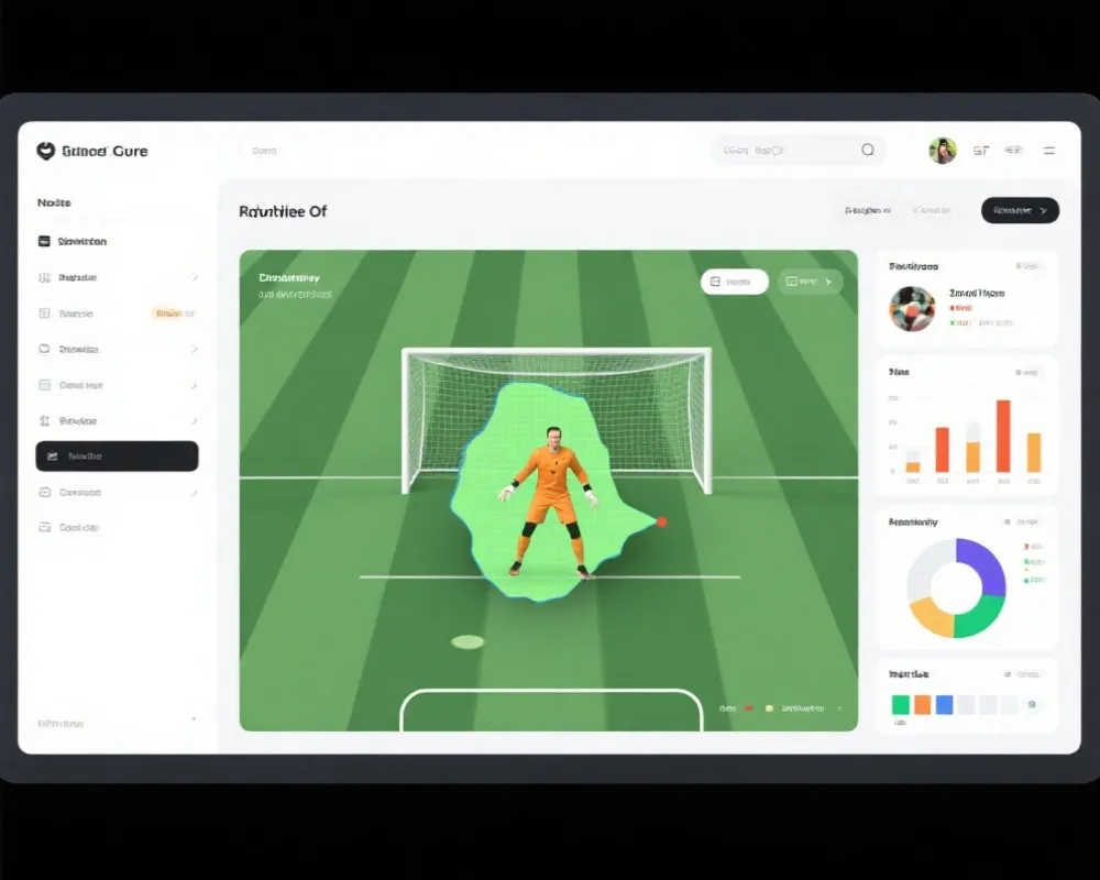 门将高阶数据可视化示意