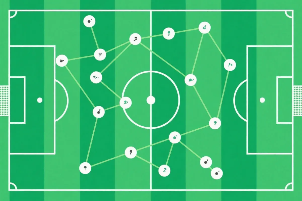 数据驱动的比赛事件可视化示意